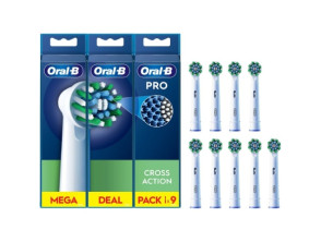 Oral-B Pro Cross Action - Pack 9 uds