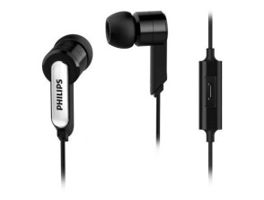 Auriculares Intrauditivos Philips SHE1405/10 com Micrófono e Jack 3.5