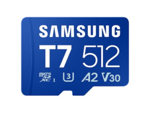 Cartão de Memória Samsung P7 microSD XC 512GB Classe 10 - 170MBs