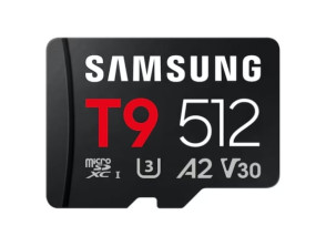 Cartão de Memória Samsung P9 512GB microSD XC/ Classe 10 - 200MBs