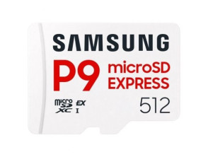 Cartão de Memória Samsung P9 Express 512GB microSD XC/Clase 10