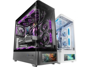 Caixa Gaming Semitorre Mars Gaming MC-LCDPRO - Ideal para amantes de videogames