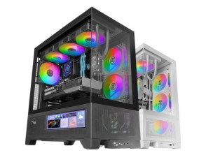 Torre Gaming Mars Gaming MC-LCDX - Caixa Semitorre