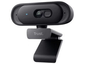 WEBCAM TRUST TOMAR 2K QHD 2560x1440 30FPS FOV 76 Graus USB Preto - 2560 x 1440 QHD