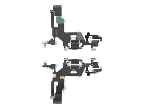 Áudio Dock Conector Flex - iPhone 11 Preto