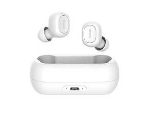 Fones de ouvido Bluetooth 5.0 QCY - QS1 Branco