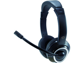 Comprar Auriculares con Micrófono Conceptronic Polona 01B Negro Auriculares con Micrófono Conceptronic Polona 01B Negro