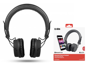 Comprar Fones de ouvido Estéreo Bluetooth SBS DJ - Preto Fones de ouvido Estéreo Bluetooth SBS DJ - Preto