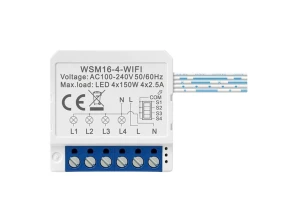 Comprar Switch Inteligente WiFi Avatto WSM16-W4 Branco Switch Inteligente WiFi Avatto WSM16-W4 Branco