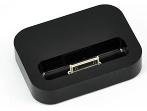 Base Dock iPhone 3G/3GS/4G/4GS Negra