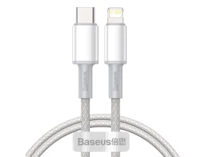 Comprar Baseus Cabo Tipo C a Lightning Apple 20W 1m Branco - Compatibilidade Total Baseus Cabo Tipo C a Lightning Apple 20W 1m Branco - Compatibilidade Total