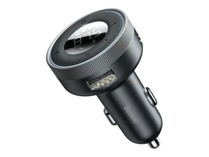 Baseus Transmissor FM Bluetooth CCLH-01 para carro com Carregador
