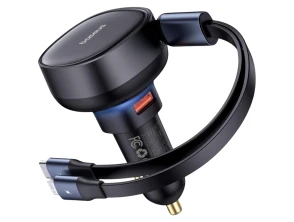 Comprar Carregador de carro Baseus Enjoyment 60W 1xUSB-C 1xConector Lightning/USB-C Carregador de carro Baseus Enjoyment 60W 1xUSB-C 1xConector Lightning/USB-C