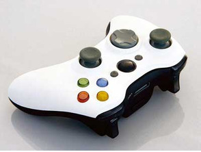 Carcasa Black & White para Wireless controller 360
