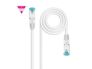 Comprar CABLE DE RED CAT7 LATIGUILLO BLANCO 0.50 M 600MHZ LSZH SFTP PIMF NANOCABLE CABLE DE RED CAT7 LATIGUILLO BLANCO 0.50 M 600MHZ LSZH SFTP PIMF NANOCABLE