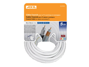 Comprar Bobina de cabo coaxial 5 metros Engel Bobina de cabo coaxial 5 metros Engel