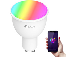 NVS-RGBWBULB-45GU10-W 4,5W GU10