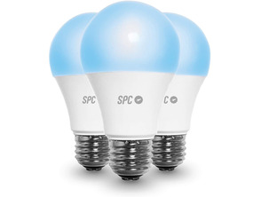 Bombilla Meia SPC Aura 800 10W Pack 3 UDS E27