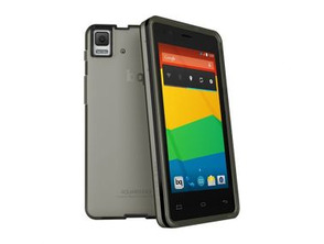 bq Aquaris E5 4G Gummie Cover Grey