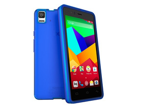 bq Aquaris E5 4G Gummie Cover Blue
