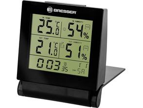 Bresser Despertador de Viaje Mytime Travel