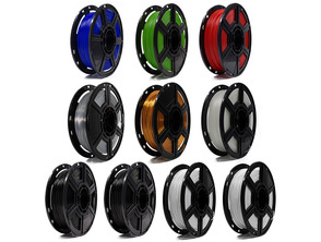 Bresser Pack 10 Bobinas de Filamento PLA (0,5Kg) Impresora 3D