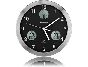 Comprar Bresser Reloj de Pared MyTime IO 30cm Negro Bresser Reloj de Pared MyTime IO 30cm Negro