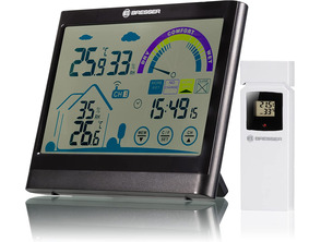 Bresser Termómetro e Higrátil Táctil