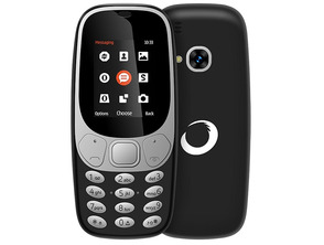 Brimton btm4 Senior móvel Dual Sim Preto