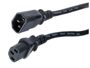 Comprar Cabo de Extensão de Alimentação C13 / C14 (3m) - Iggual Cabo de Extensão de Alimentação C13 / C14 (3m) - Iggual