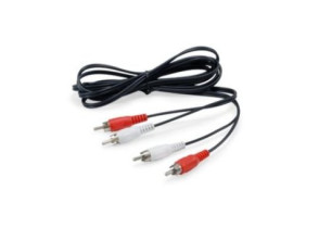 Cabo de Áudio Equip 2 RCA Macho a 2 RCA Macho 2.5m