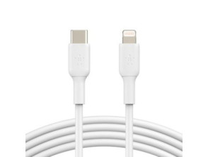 Cabo USB-C a Lightning Belkin 1M Boost Charge Branco