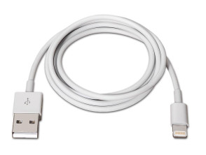 Comprar Cabo Dados/Cargador USB Lightning 1M Branco - Nanocable Cabo Dados/Cargador USB Lightning 1M Branco - Nanocable