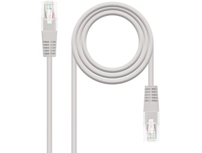 Cabo de Red UTP Cat 5E RJ45 Nanocable 15m Gris