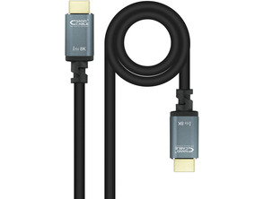 Cabo HDMI 2,1 Nanocable Iris 1,5m Negro