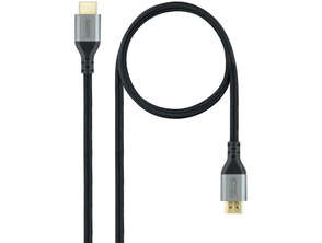 Cabo HDMI 2,1 Nanocável Ultra High Speed 2m Negro