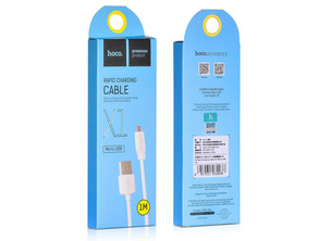 Comprar Cabo Micro USB X1 Carga Rápida 1m Hoco Cabo Micro USB X1 Carga Rápida 1m Hoco