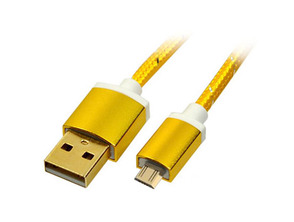 Comprar Cabo Recarga de alumínio USB-Micro USB Cabo Recarga de alumínio USB-Micro USB