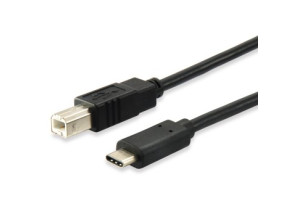 Comprar Cabo USB-C a USB-B 2.0 1M - EQUIP 12888207 (carga 3A) 480Mb/s Cabo USB-C a USB-B 2.0 1M - EQUIP 12888207 (carga 3A) 480Mb/s