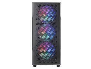 Comprar CAIXA ATX MARS GAMING MCGEO - Frontal Negro - Malla Geométrica - 4x120mm FRGB Rainbow CAIXA ATX MARS GAMING MCGEO - Frontal Negro - Malla Geométrica - 4x120mm FRGB Rainbow