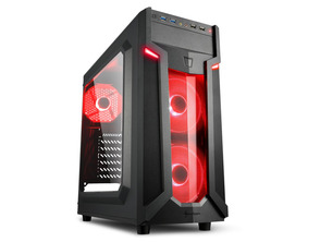 Comprar Caja ATX Sharkoon VG6-W RGB ATX/MicroATX/Mini-ITX Roja Caja ATX Sharkoon VG6-W RGB ATX/MicroATX/Mini-ITX Roja