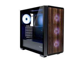 Comprar Caixa ATX UNYKA REVELAT MADEIRA BLACK com frontal de madeira Caixa ATX UNYKA REVELAT MADEIRA BLACK com frontal de madeira