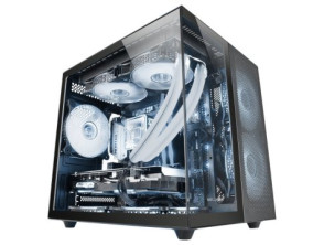 Comprar CAIXA MICROATX CUBE GAMING MARS GAMING MCNOVAM NEGRA - Duplo Painel de Cristal Templado - Dupla Câmara CAIXA MICROATX CUBE GAMING MARS GAMING MCNOVAM NEGRA - Duplo Painel de Cristal Templado - Dupla Câmara