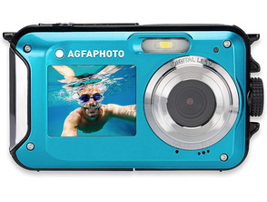 Cámara Deportiva Digital Deportiva AgfaFoto Realishot WP8000 24MP Azul