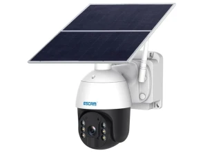 Comprar Câmera de segurança IP Escam QF724 Solar 4G/LTE Branco - 24 Horas de gravação Câmera de segurança IP Escam QF724 Solar 4G/LTE Branco - 24 Horas de gravação