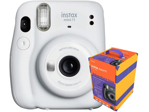 Cámara Fujifilm Instax Mini 11 Blanco Adventure Box