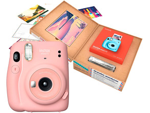 Cámara Fujifilm Instax Mini 11 Bundle Blush Pink