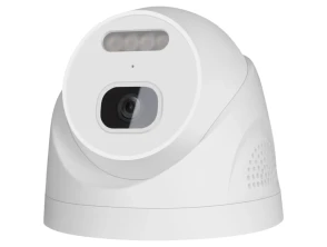 Câmara de Segurança Kingfit FullHD SC880-POE Dome Branco com Visão Nocturna