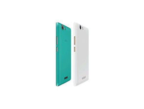 Pack 2 carcaças Wiko Ridge 4G (Branco + Turquesa)