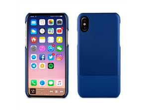 Double Skin PU Blue "Edição Especial" Apple iPhone X muvit